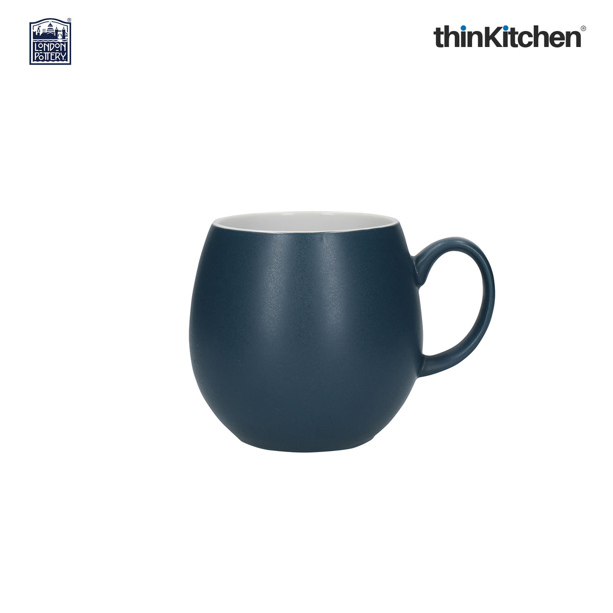 Buy London Pottery Ceramic Pebble Mug For thinKitchen, Slate Blue online