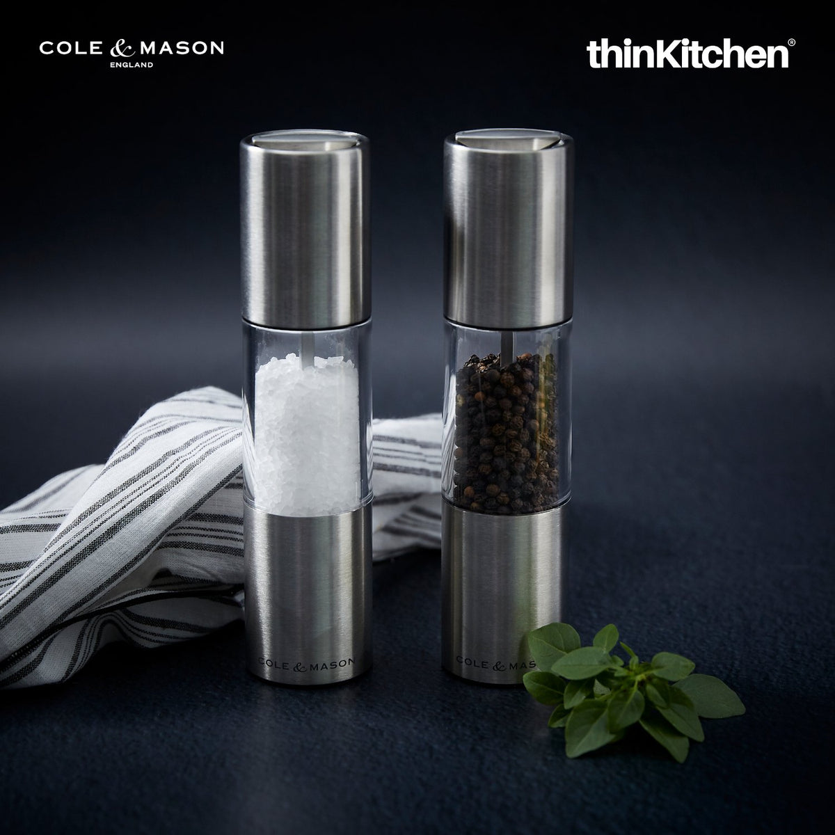 Salt and Pepper Mill Set