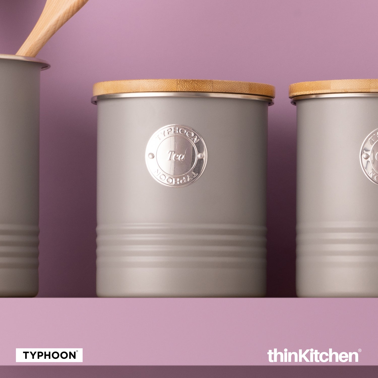 Typho s fashion grey canisters