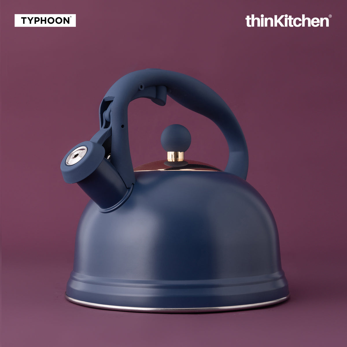 Typhoon Otto Stovetop Kettle - Blue