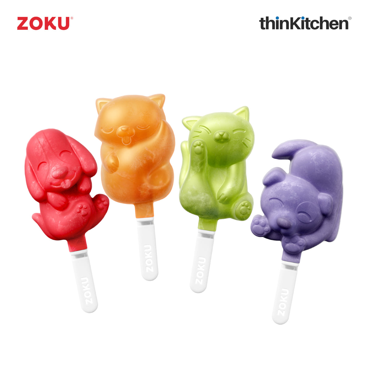 Zoku ice 2025 pop molds