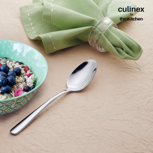 Culinex By Thinkitchen Dora All Purpose Serving Spoon Mirror Finish Set Of 2