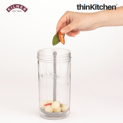 Kilner Pickle Jar With Lifter 1 Litre