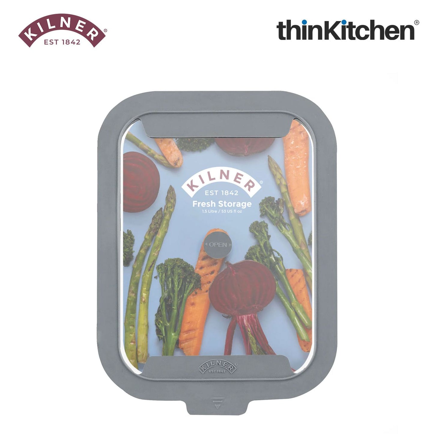 KILNER NEW FRESH STORAGE RECTANGLE 1.5 LITRE