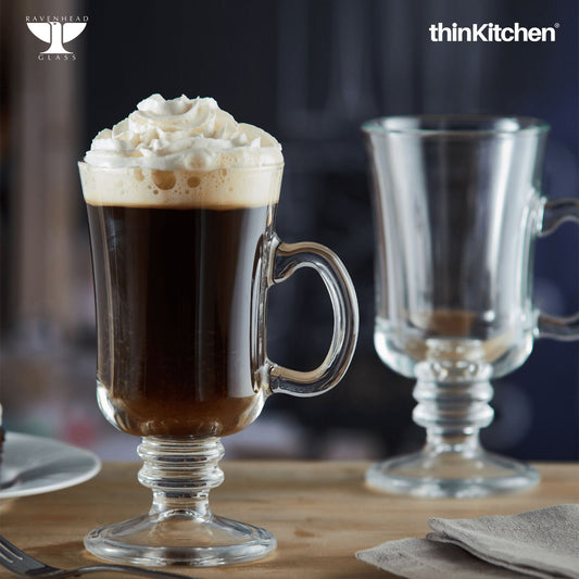 ENTERTAIN SET OF 2 IRISH COFFEE GLASSES 23CL