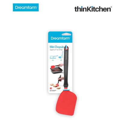 Dreamfarm Mini Chopula Super Flexible Chopping Sit Up Spatula Red