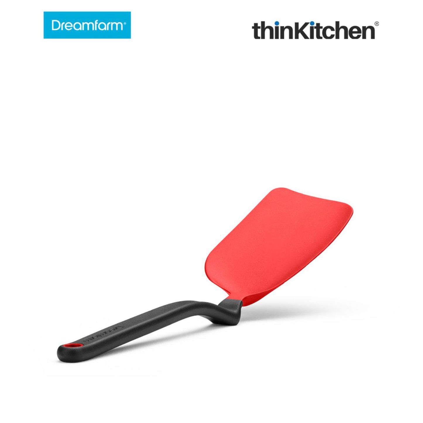 Dreamfarm Mini Chopula Super Flexible Chopping Sit Up Spatula Red