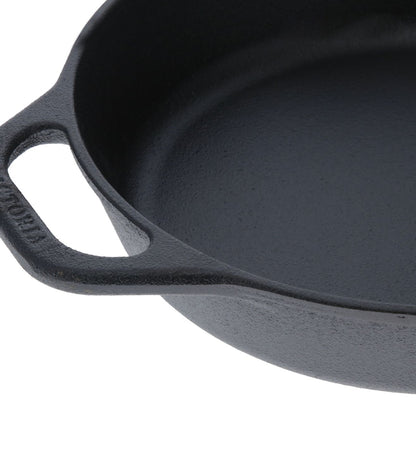 Victoria 10-Inch Cast Iron Skillet, Pre-Seasoned Cast-Iron Frying Pan with Long Handle, Made in Colombia