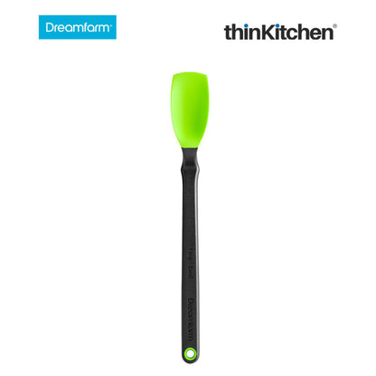 Dreamfarm Mini Supoon Non Stick Silicone Sit Up Scraping Green