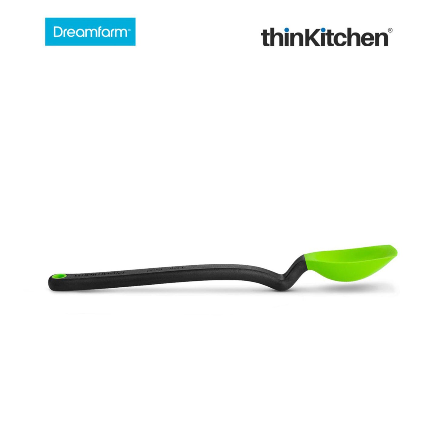 Dreamfarm Mini Supoon Non Stick Silicone Sit Up Scraping Green