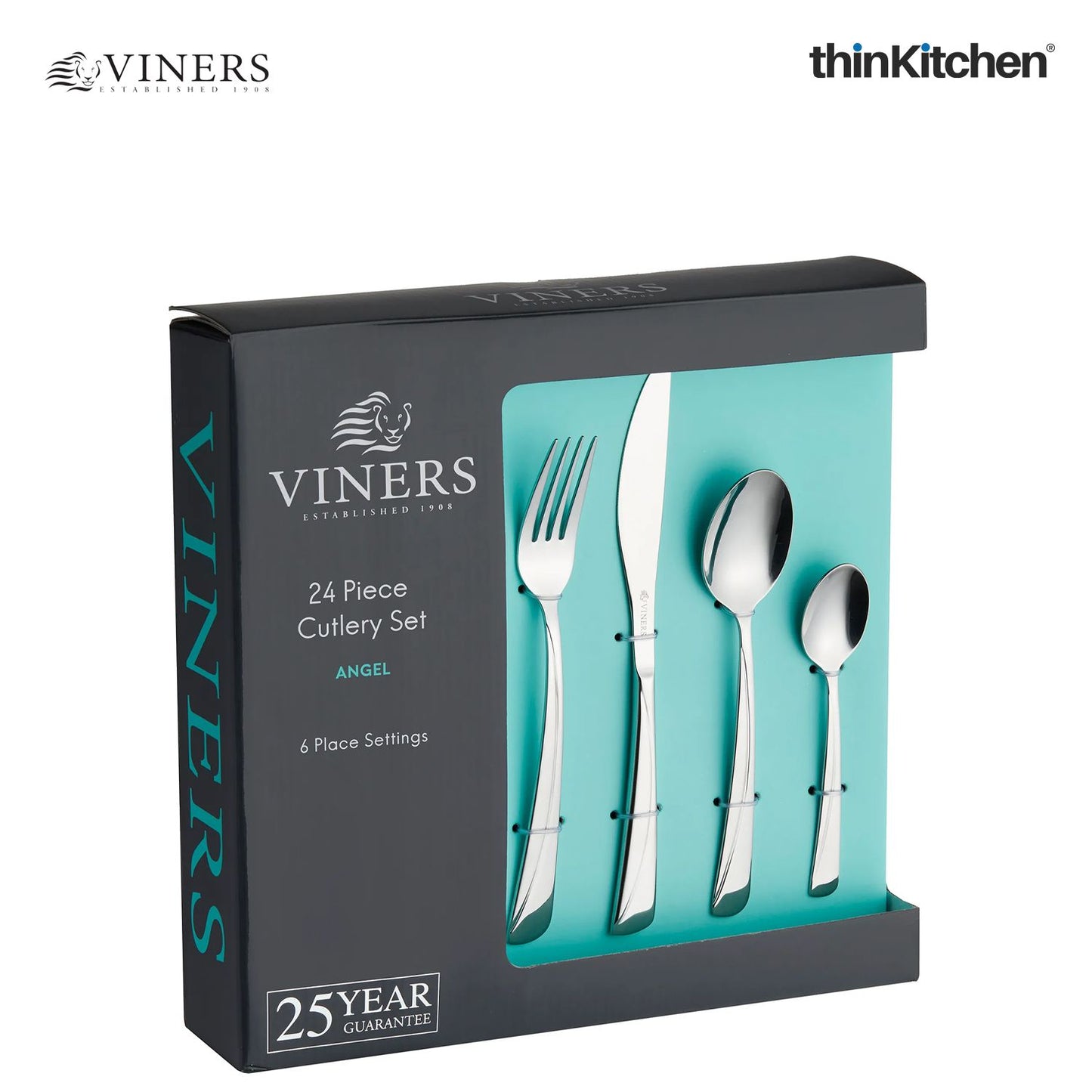 Viners Angel 1800 24pc Cutlery Set; Gift Box