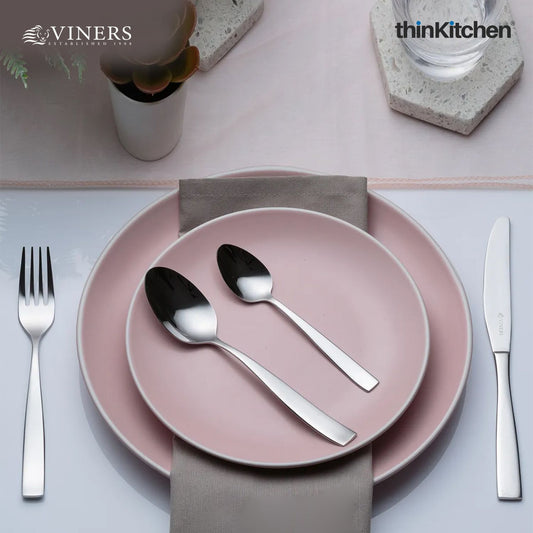 Viners Everyday Purity 16 Piece Cutlery Set with Gift Box, 18/0 Stainless Steel