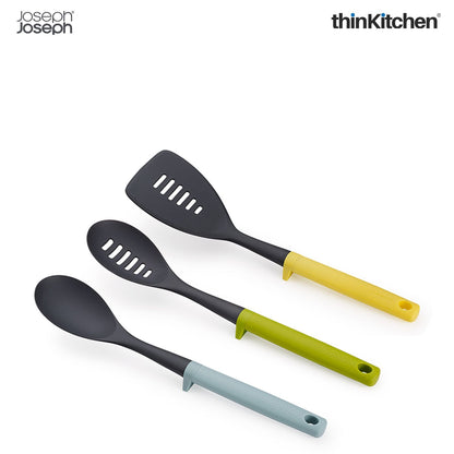 Joseph Joseph Duo 3-piece Utensil Set with integrated tool rests