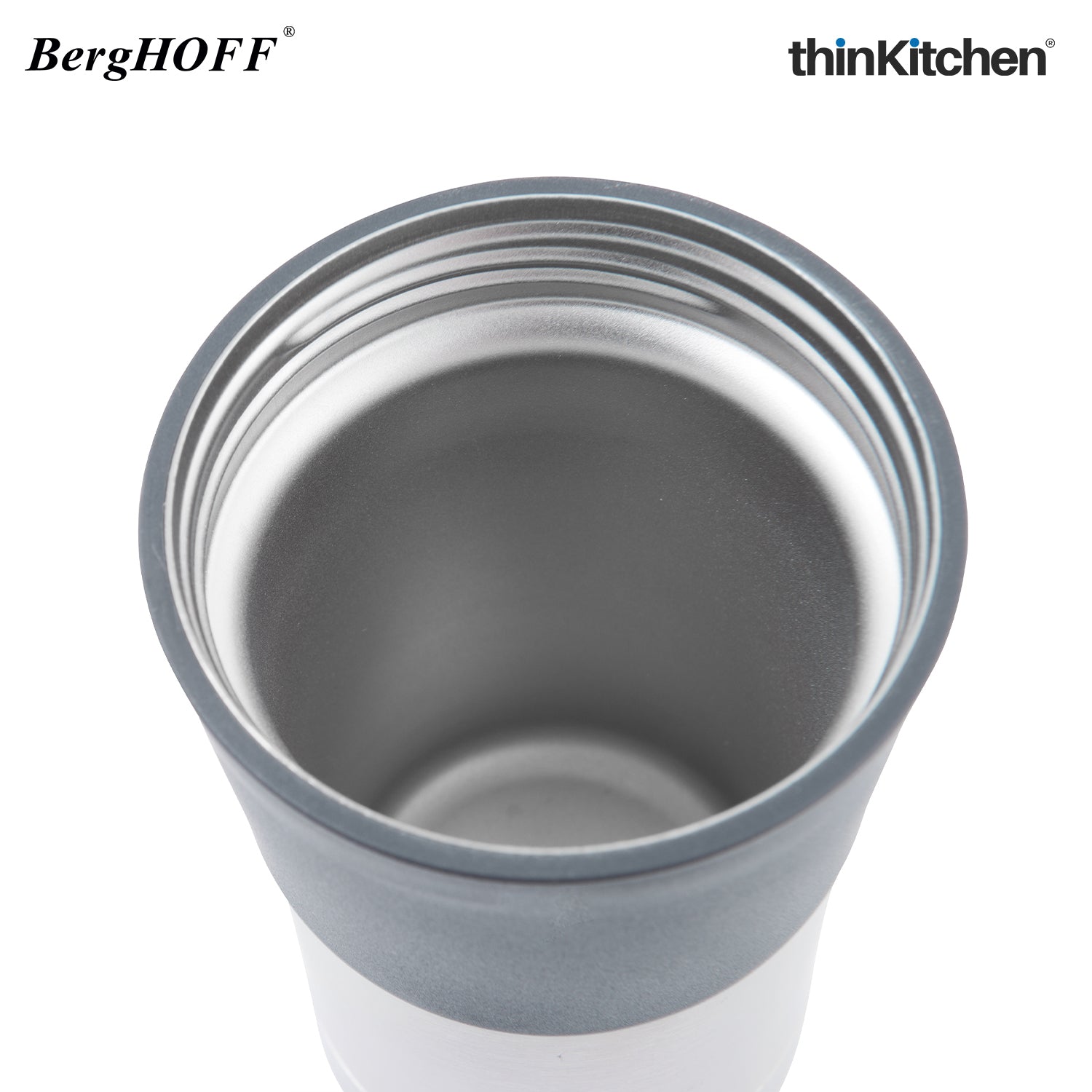BergHOFF Straight 2 Pc. Stainless Steel Coffee Mug Set
