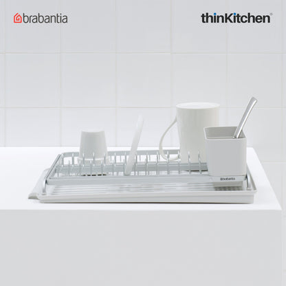 Brabantia Dish Washing Organising Dish Drying Rack Light Grey