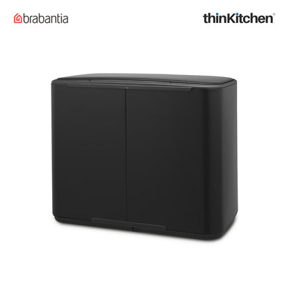 Brabantia Bo Pedal Bin 30 Litre Matt Black