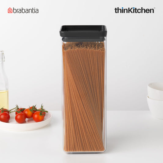 Brabantia Square Food Storage Canister 2 5 Litre