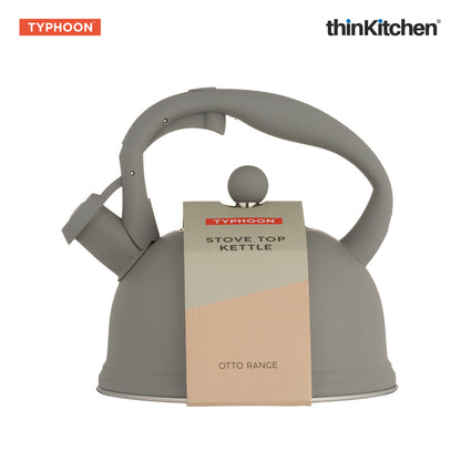 Typhoon Grey Stove Top Kettle 1 8 Ltr