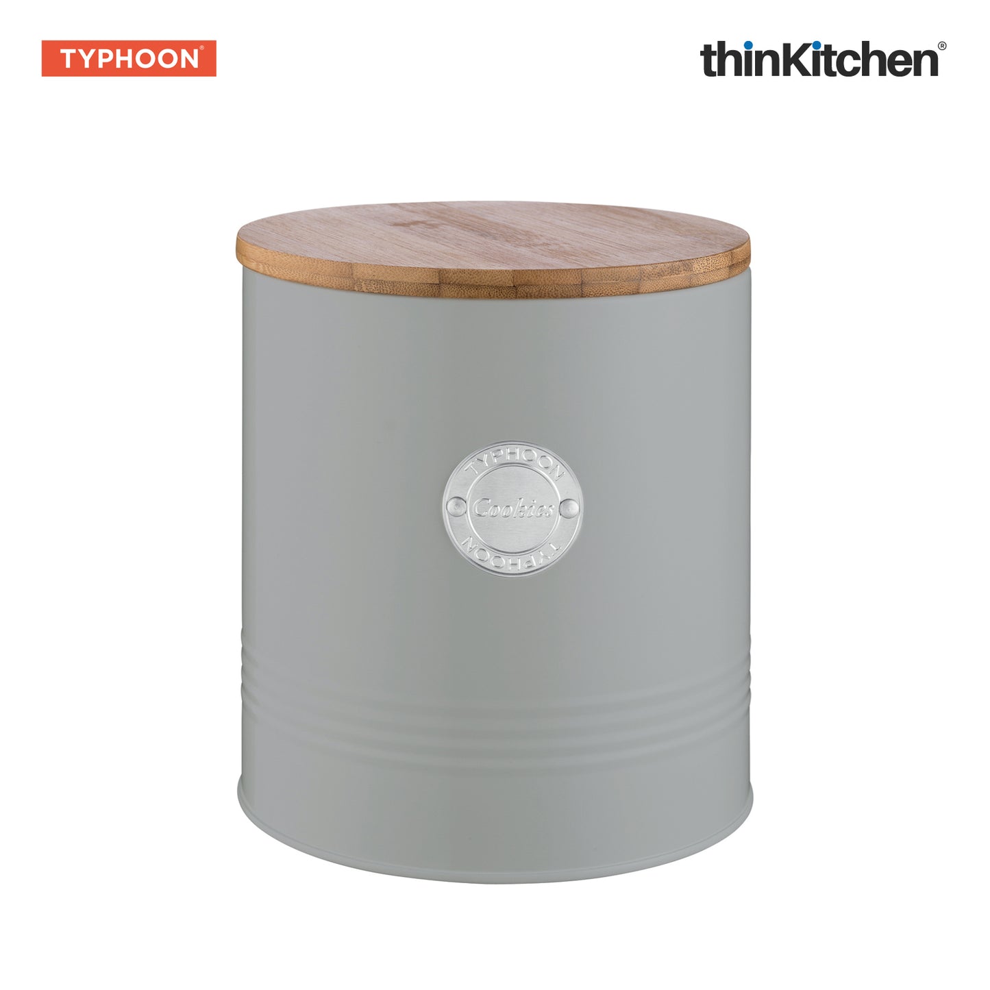 Typhoon Living Grey Cookie Jar