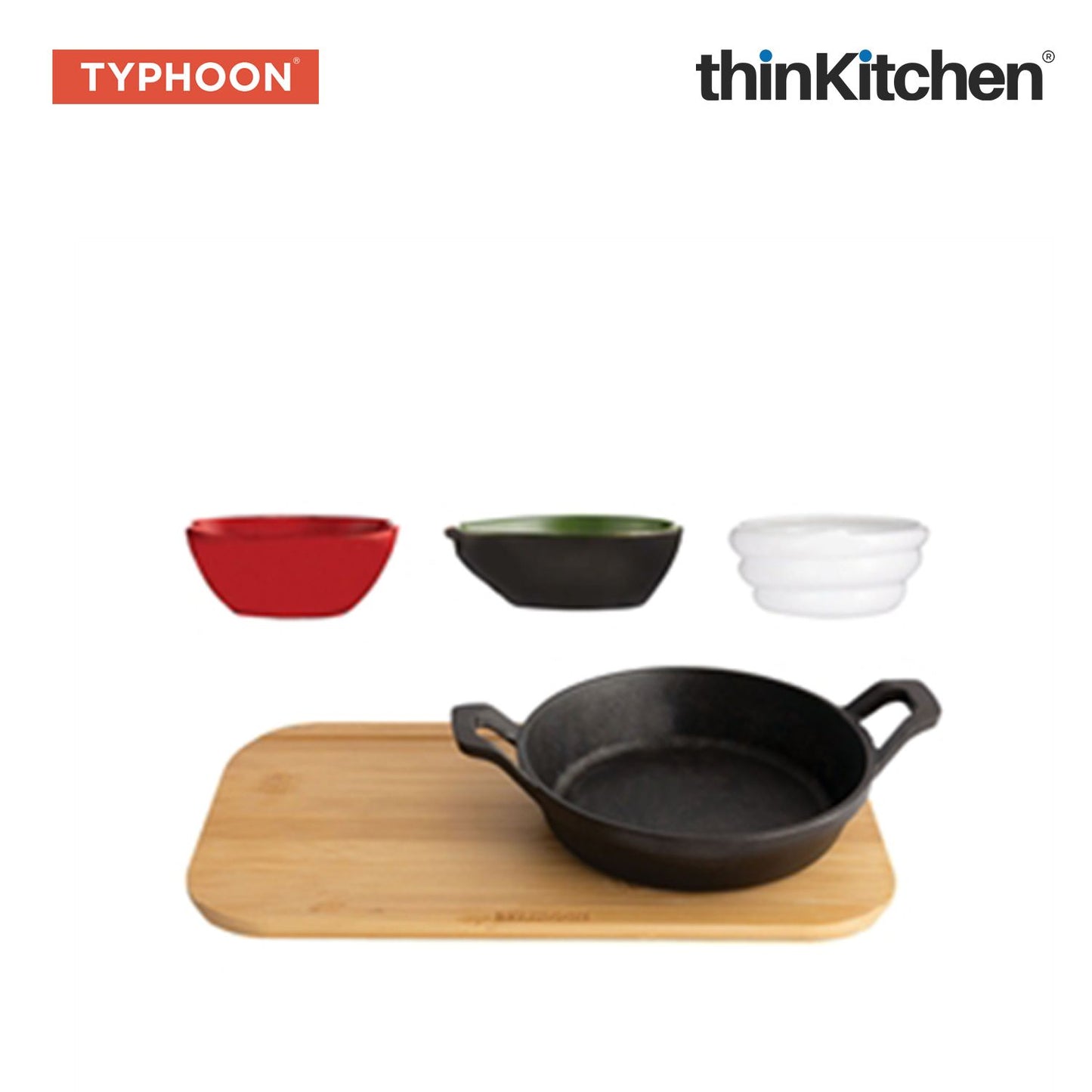 TYPHOON WORLD FOODS TACO SERVING SET IN GIFT BOX