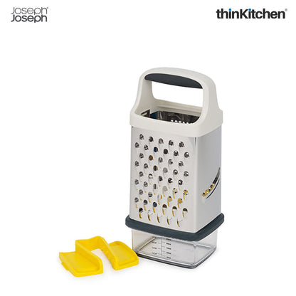 Joseph Joseph Multi-Grip Box Grater with Precision Food Grip