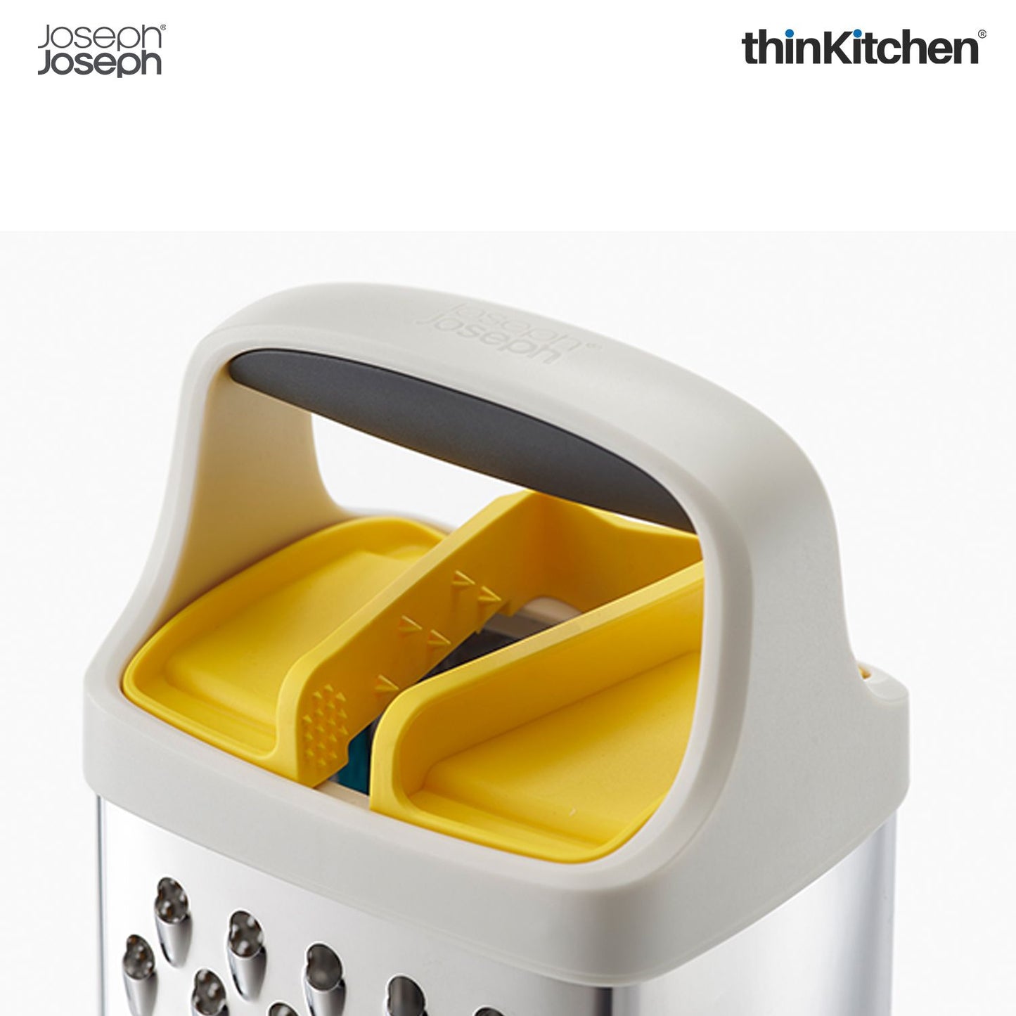 Joseph Joseph Multi-Grip Box Grater with Precision Food Grip