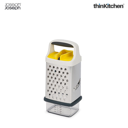 Joseph Joseph Multi-Grip Box Grater with Precision Food Grip