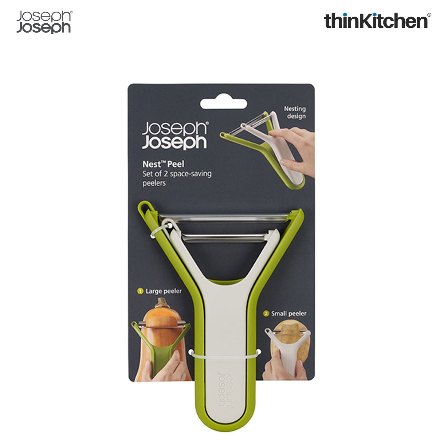 Joseph Joseph Nest Peel Set of 2 peelers