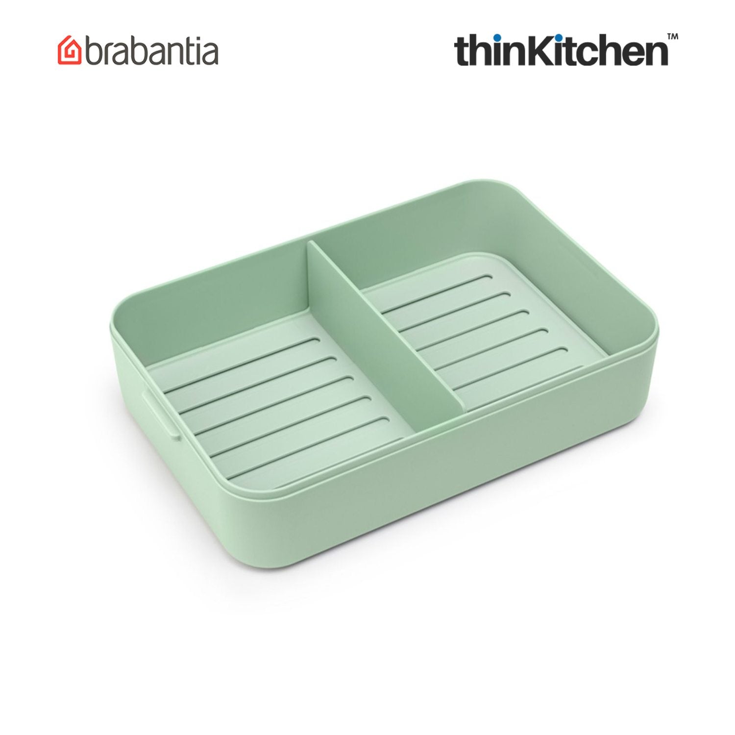 Make & Take Lunch Box Bento Large, Plastic - Jade Green