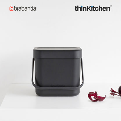 Brabantia Sort & Go Bin - 3 litre