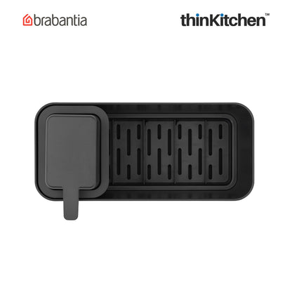 Brabantia Sink Organiser Set Sink Organiser And Soap Dispenser Dark Grey