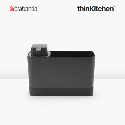 Brabantia Sink Organiser Set Sink Organiser And Soap Dispenser Dark Grey