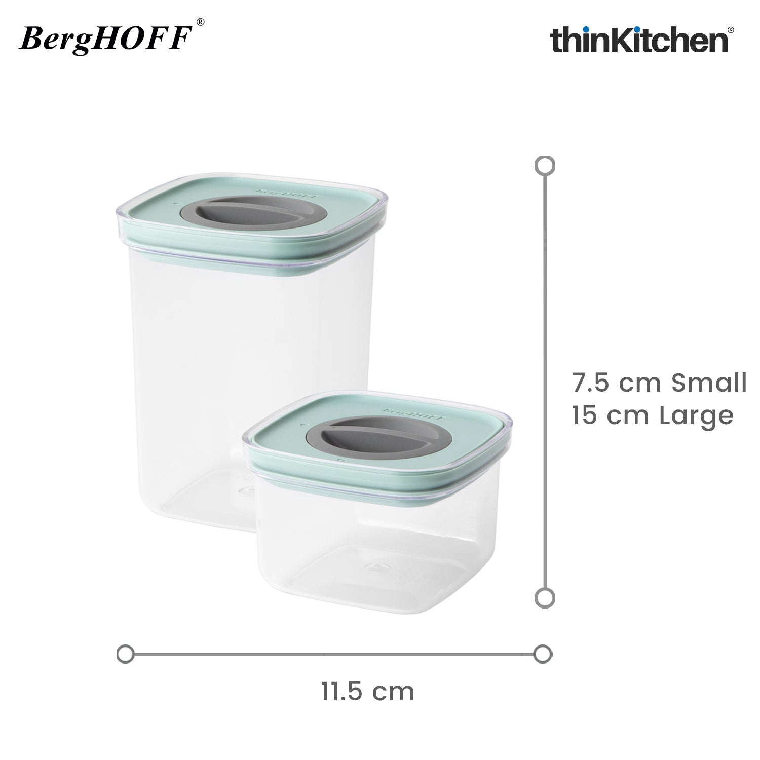 BergHOFF Leo Smart Seal Food Container - Green