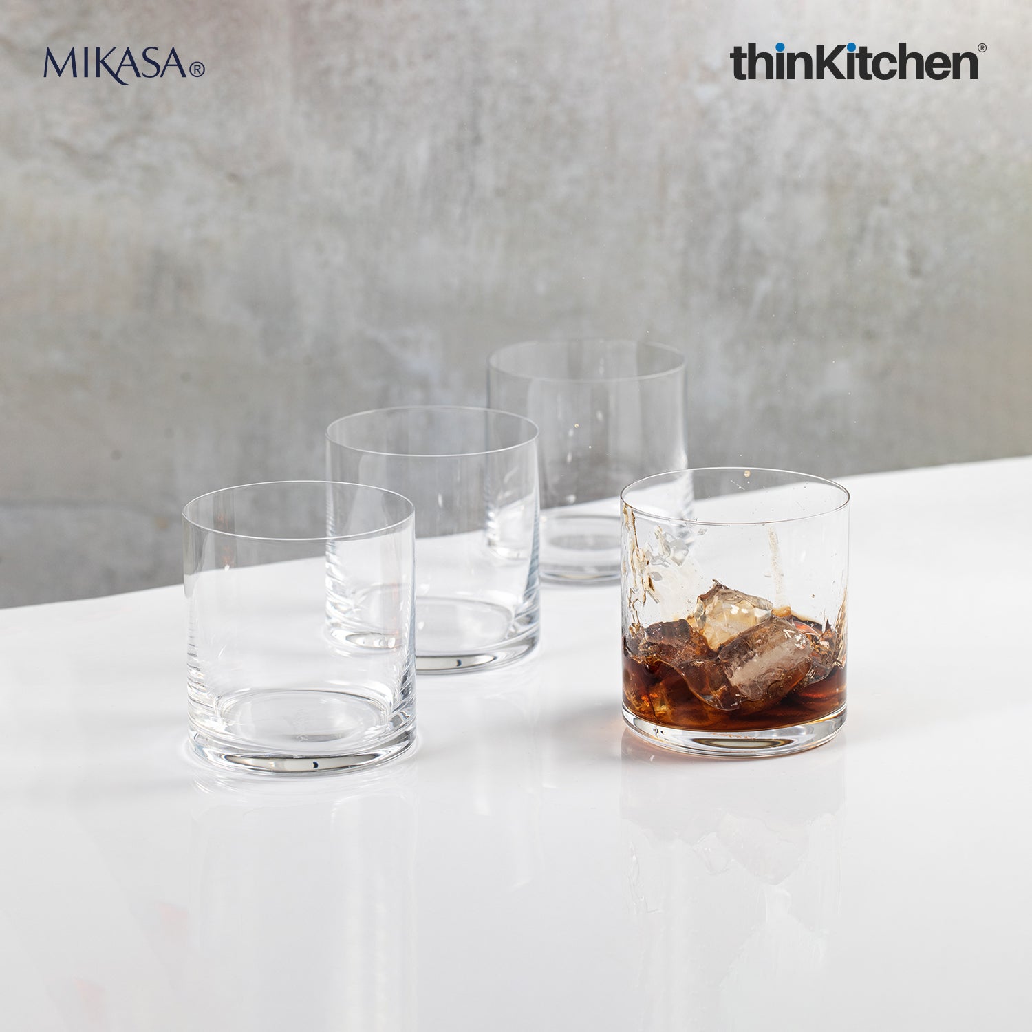 Mikasa double old outlet fashioned glasses