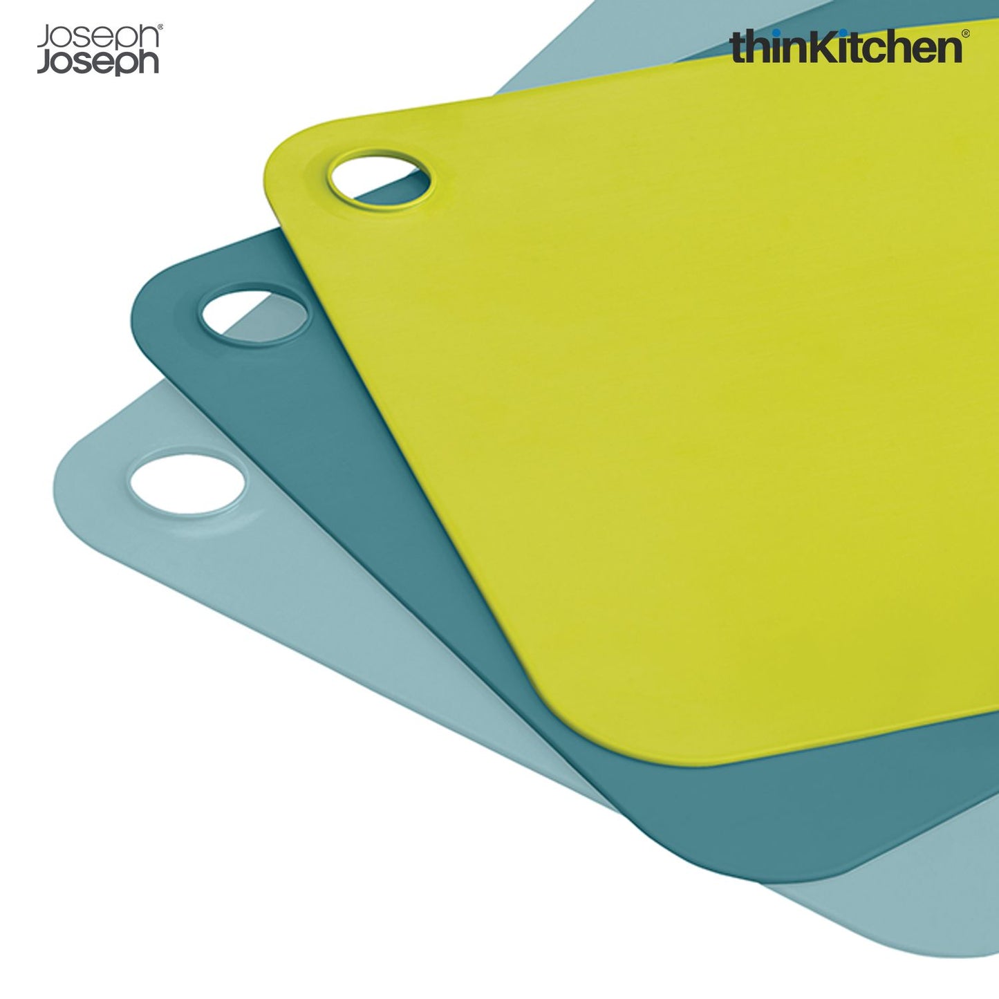 Joseph Joseph DUO Set of 3 chopping mats - multi-colour