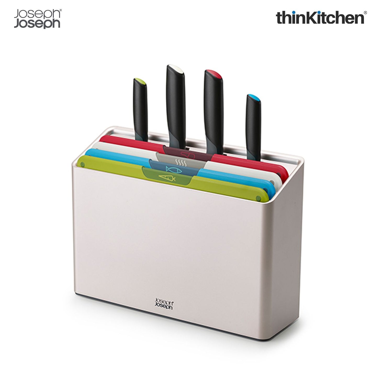 Joseph Joseph Folio Icon Plus 8-piece Knife <(>&<)> Chopping Board Set