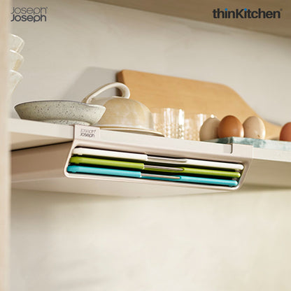 Joseph Joseph Folio™ Slim Large 3-piece Under-shelf Chopping Board Set