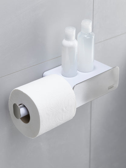 Joseph Joseph Bath _Organisers Joseph Joseph  Bathroom Easystore Steel Wall-Mounted Roll Holder - White