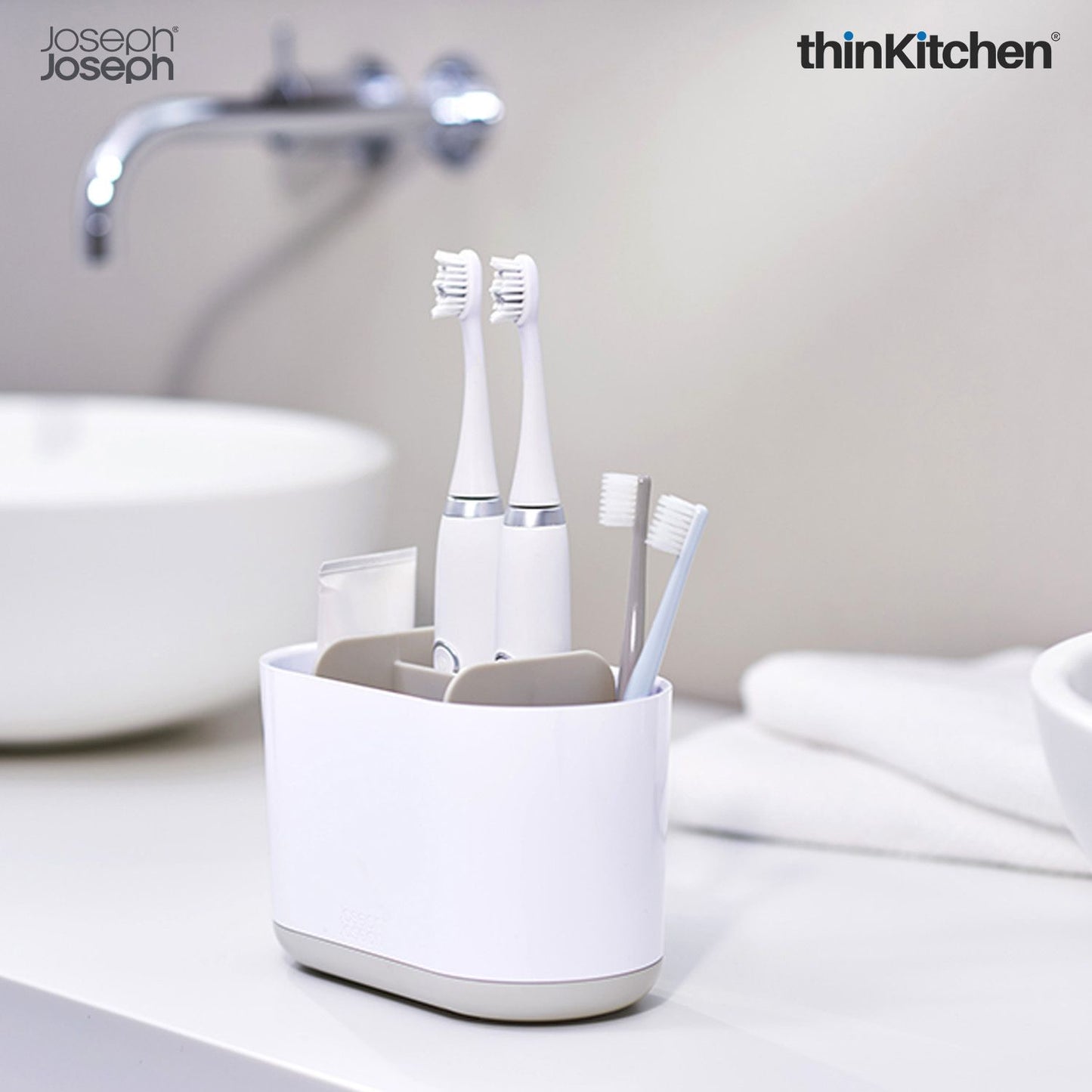 Joseph Joseph Duo Large Toothbrush Caddy