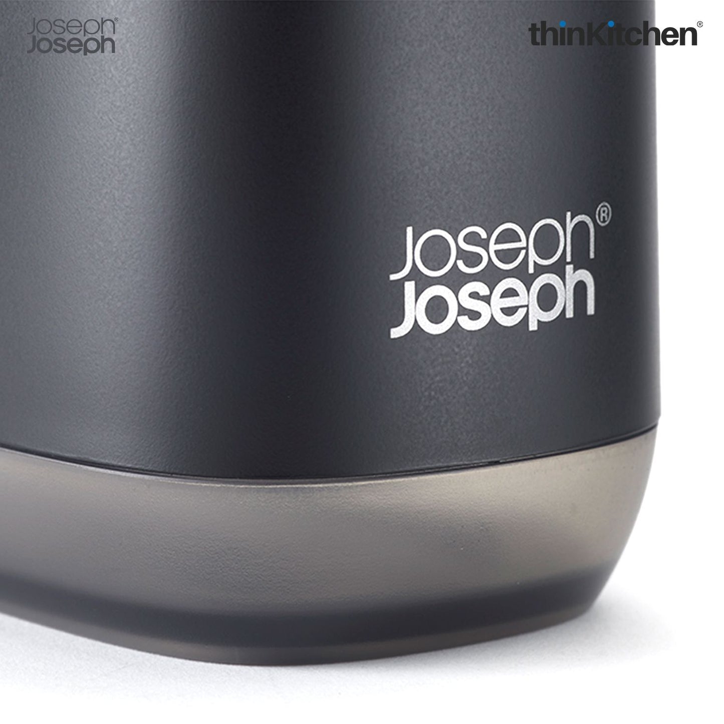 Joseph Joseph Slim Compact Soap Pump with Matt Black Finish