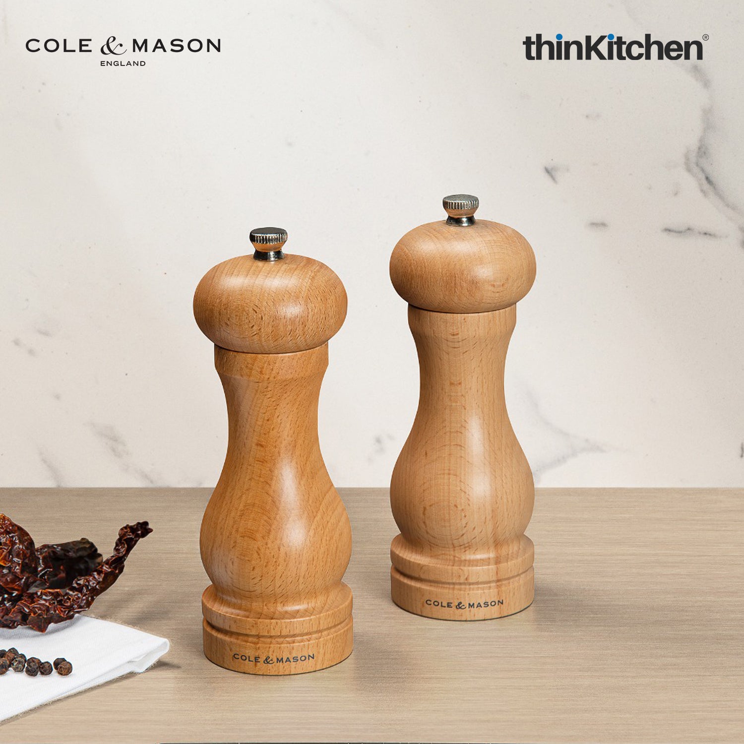 Cole & Mason Oslo Salt & Pepper Grinders