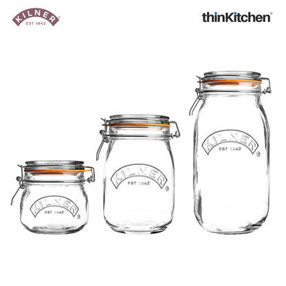 Kilner® Essential Clip Top Jar Combo