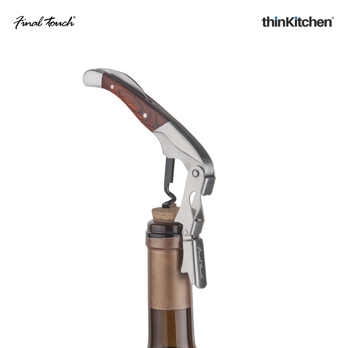 Final Touch Pro Style Waiters Corkscrew