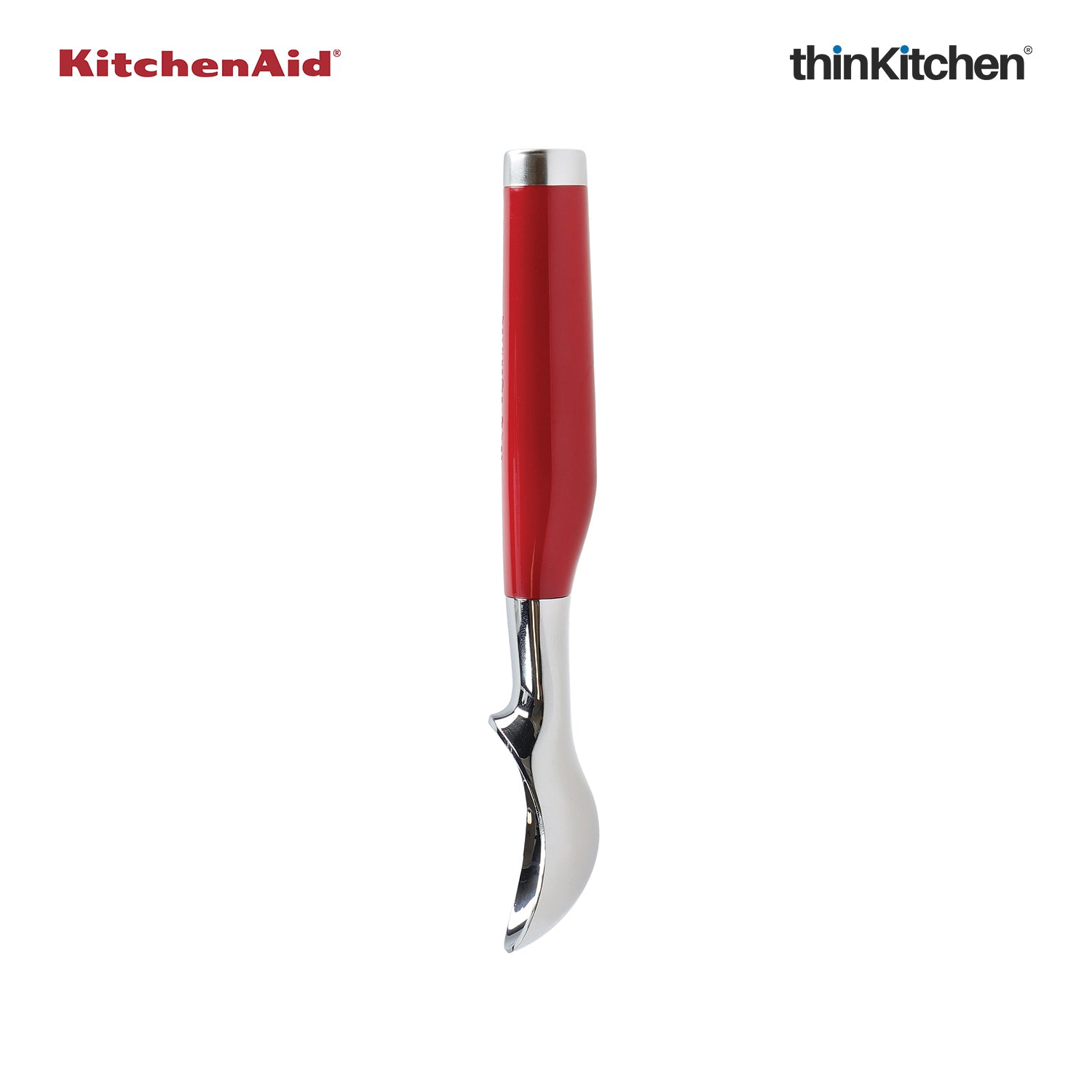 KitchenAid KE117OHERA Classic Ice Cream Scoop, Red 2