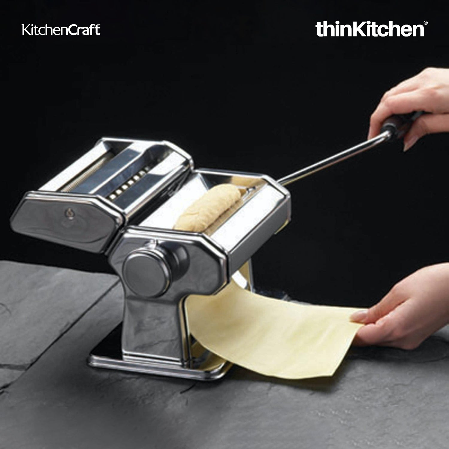 KitchenCraft World of Flavours Cuocipasta con Coperchio Scolapasta