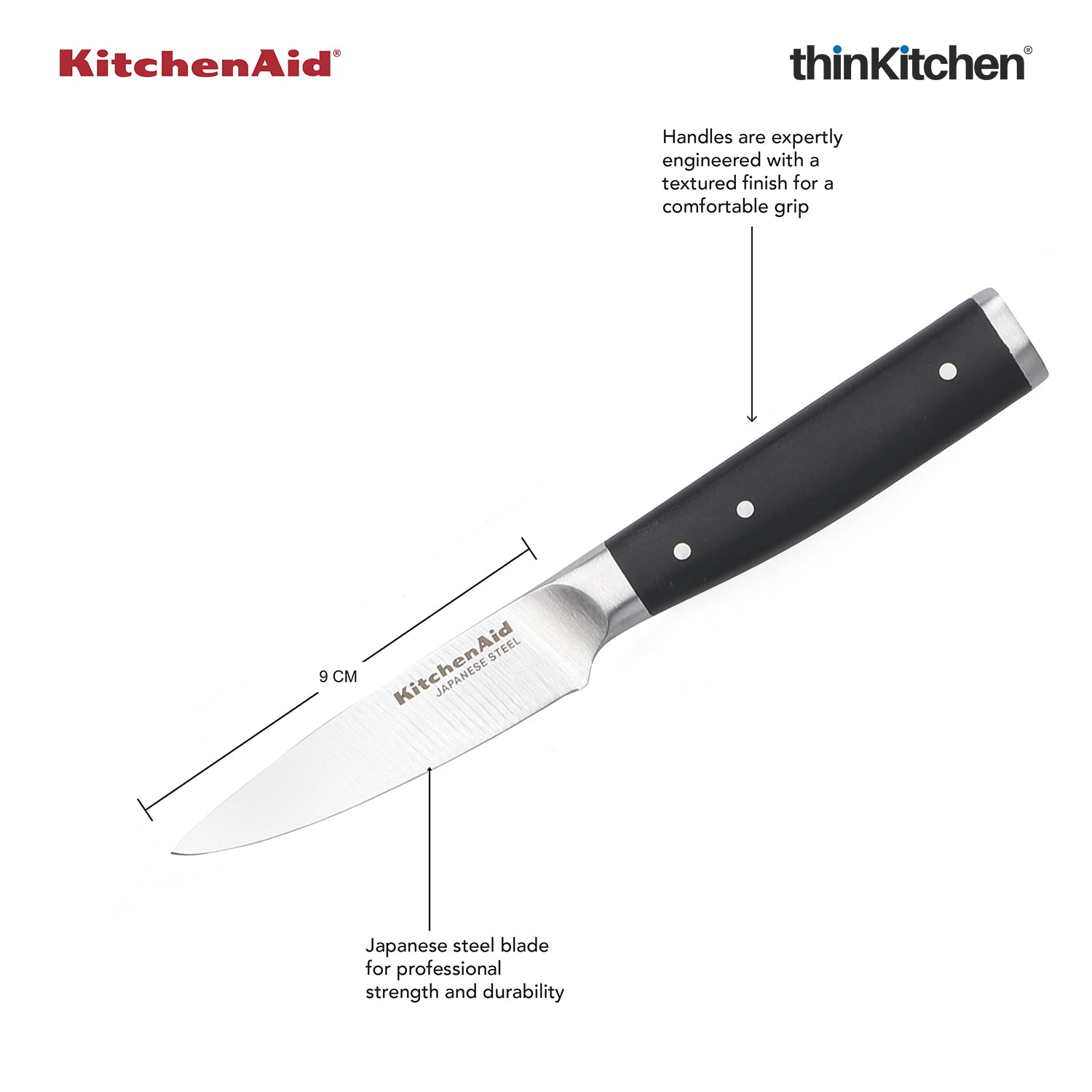 KitchenAid Official Gourmet Knife 9 cm