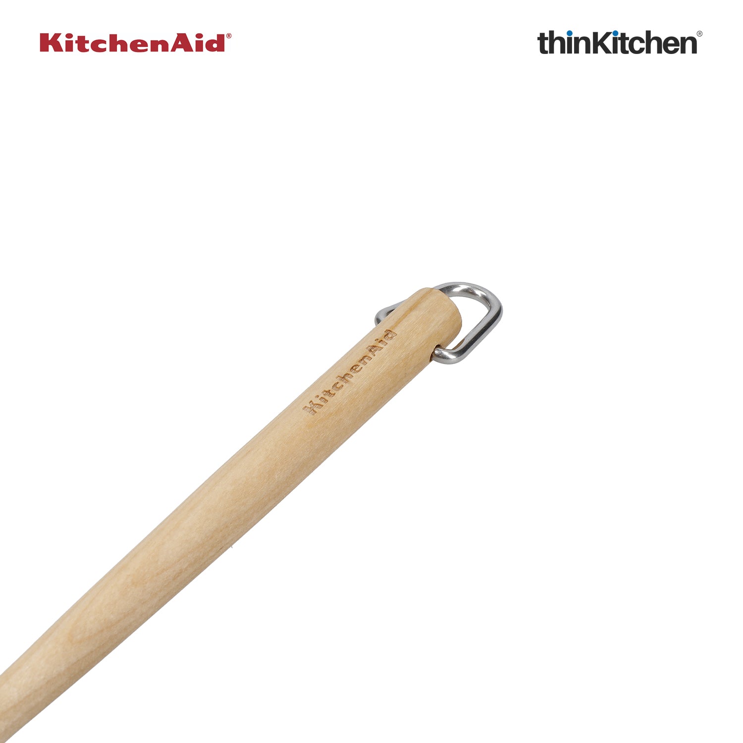 KitchenAid Cooks Silicone Solid Basting Spoon (Grey)