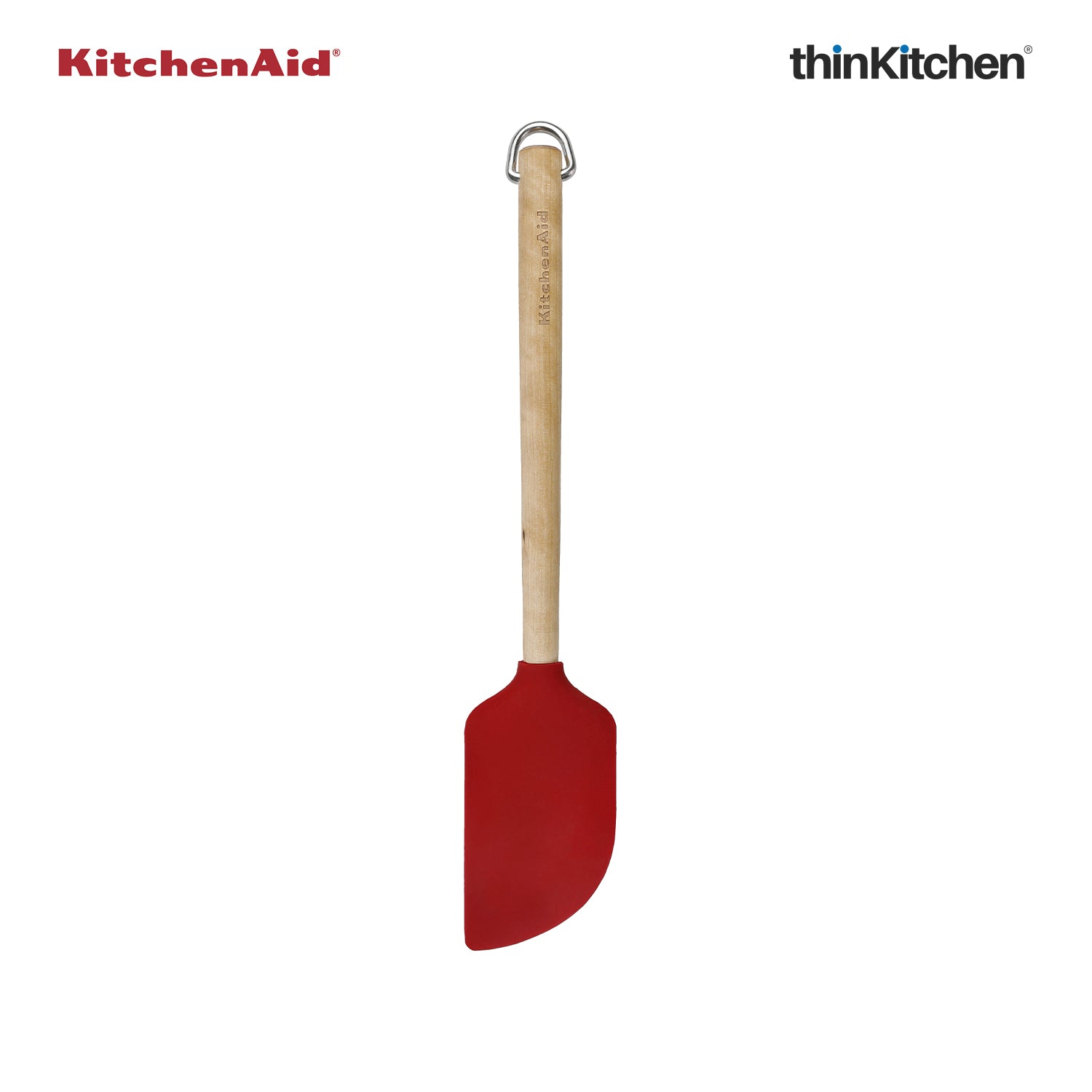 KitchenAid Red Silicone Spatula Scraper at