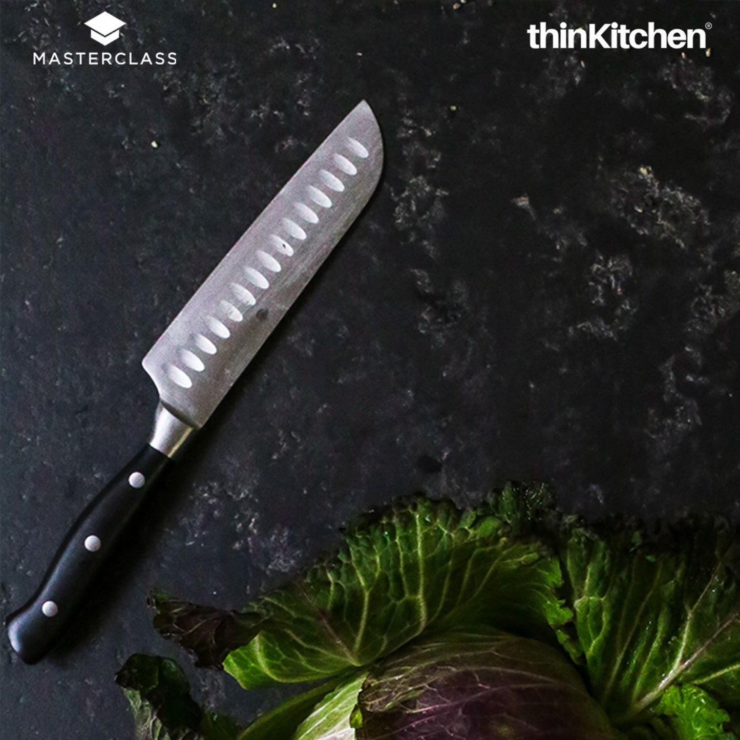 Masterclass Edgekeeper Santoku Knife 12cm