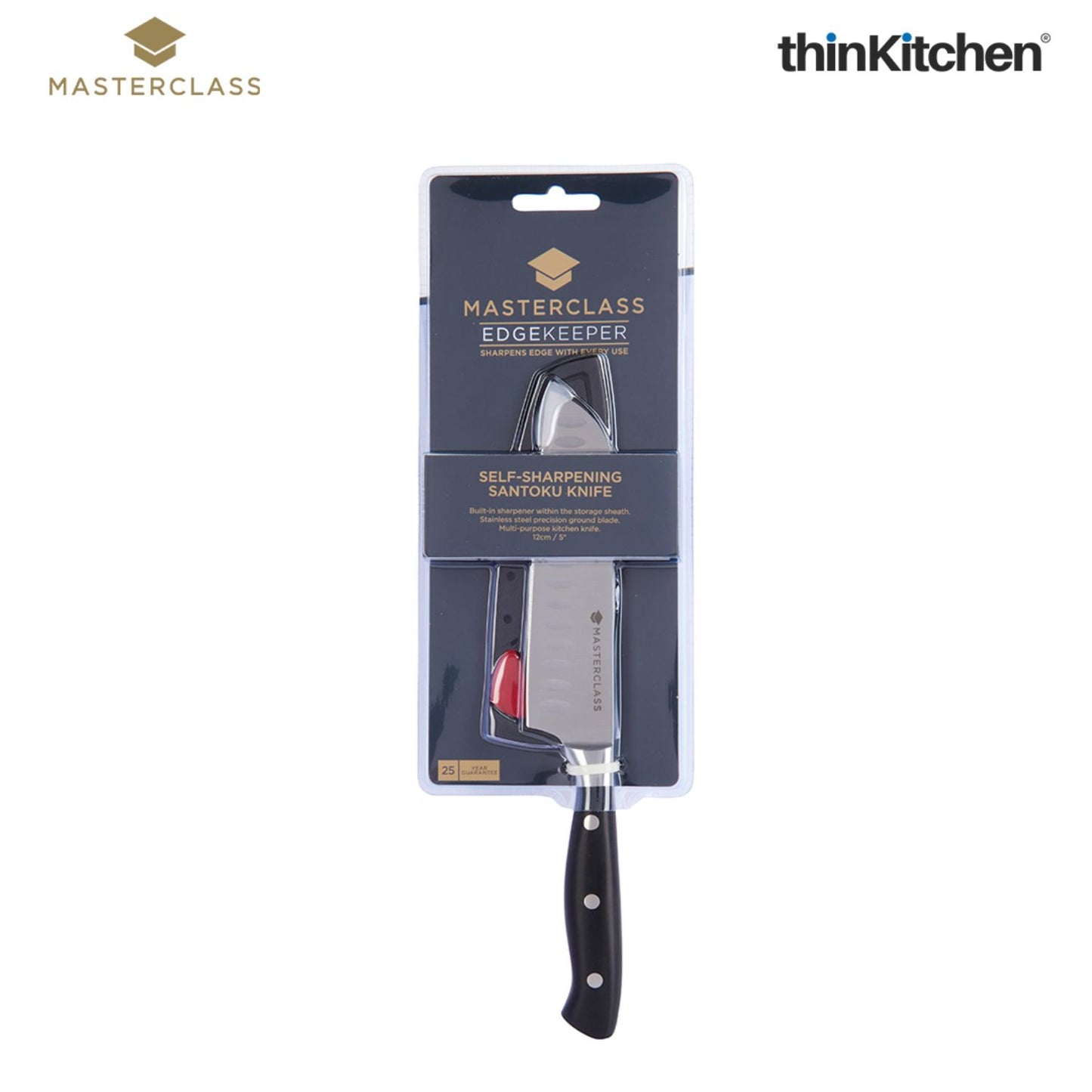 Masterclass Edgekeeper Santoku Knife 12cm